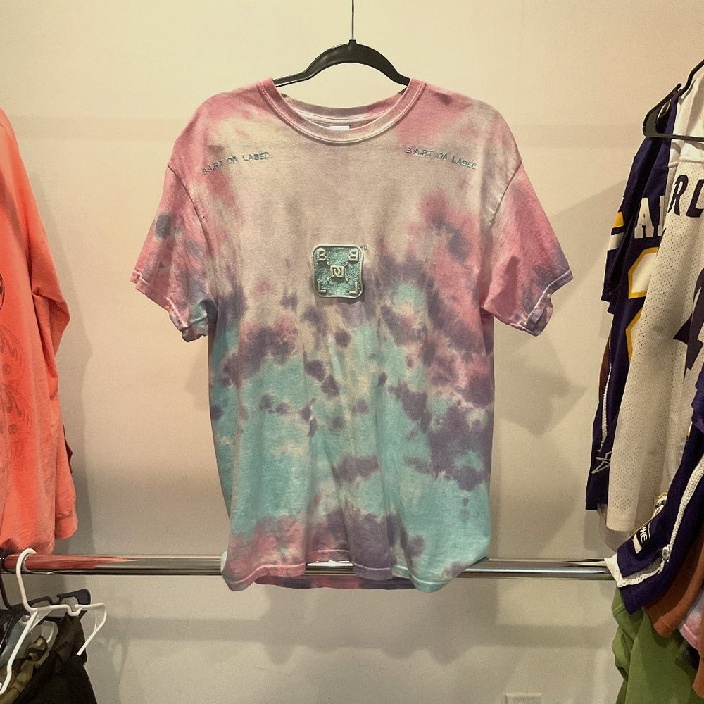B.A.R.T DA LABEL™ Iridescent Embroidered Tie Dye T-shirt